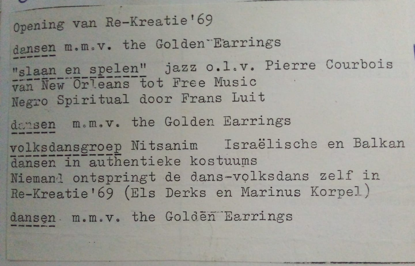 January 31 1969 Nijmegen - De Vereeniging